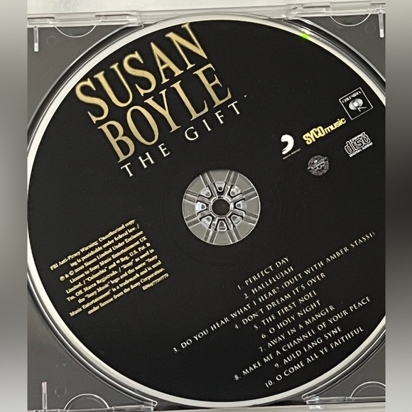 Susan Boyle “The Gift” CD like new - Picture 4 of 4